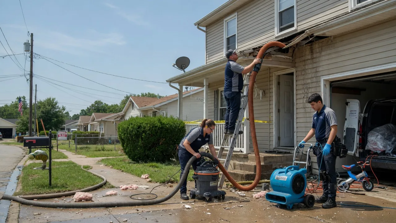 Water Damage Restoration in Mount Pleasant, TX near me